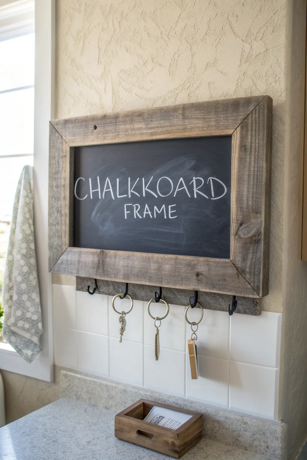 Elevate your kitchen décor with a touch of rustic charm and functionality. 🌿✨
