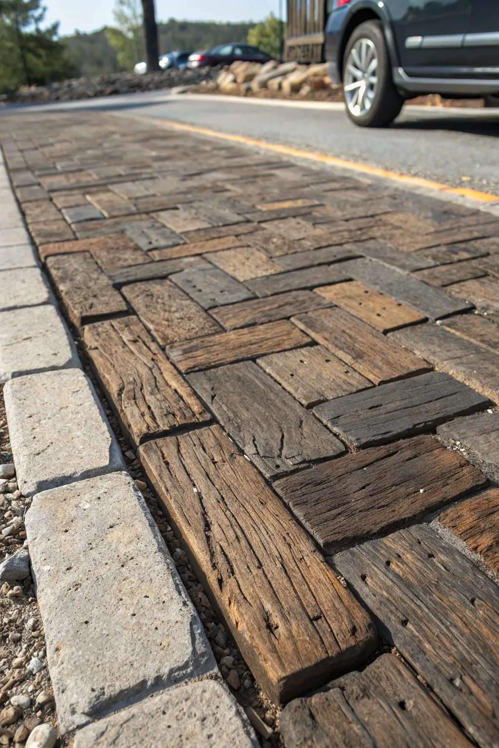 Transform your space with a DIY railroad tie pad: rustic charm meets practical craftsmanship.