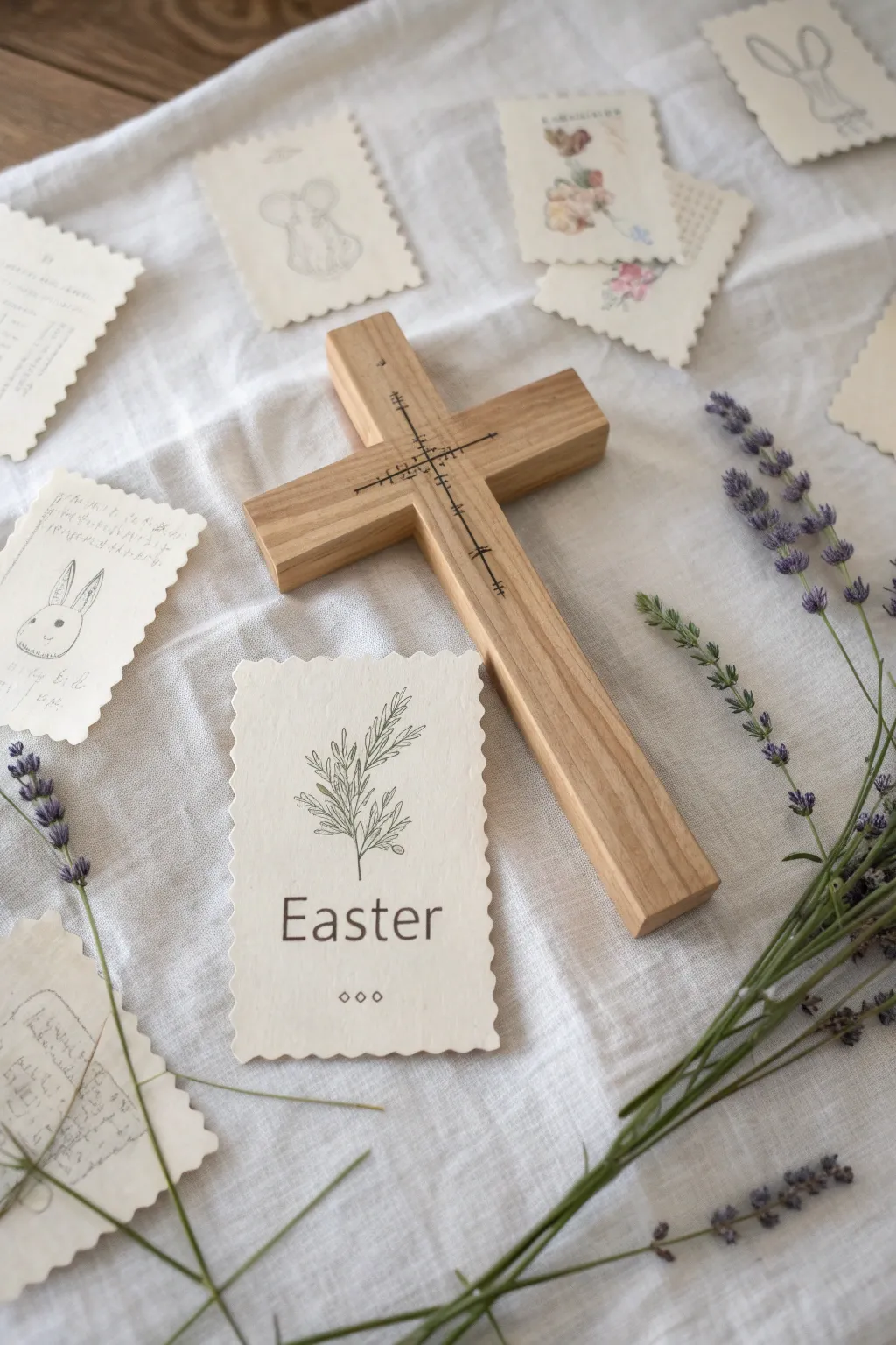 Craft a meaningful Easter story with this minimalist cross activity. Perfect for little hands and curious minds.