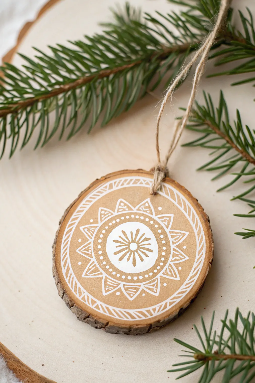 Embrace the beauty of simplicity with handcrafted wooden ornaments this Christmas.