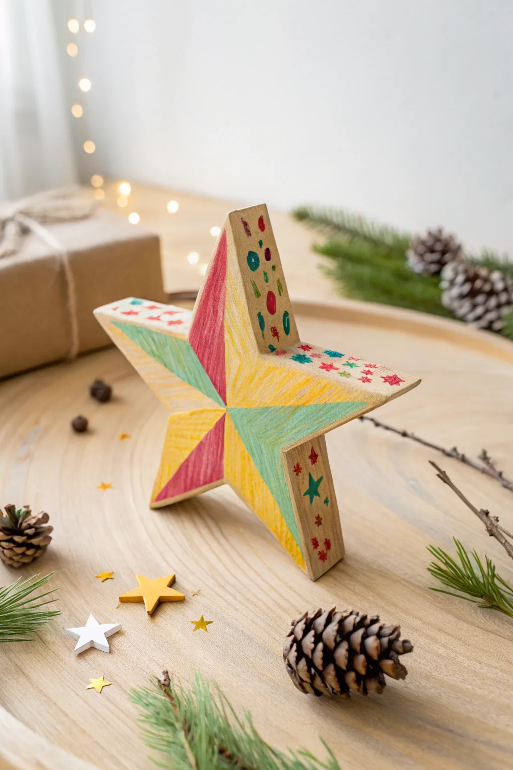 Let creativity shine bright this holiday season with colorful, kid-crafted stars!