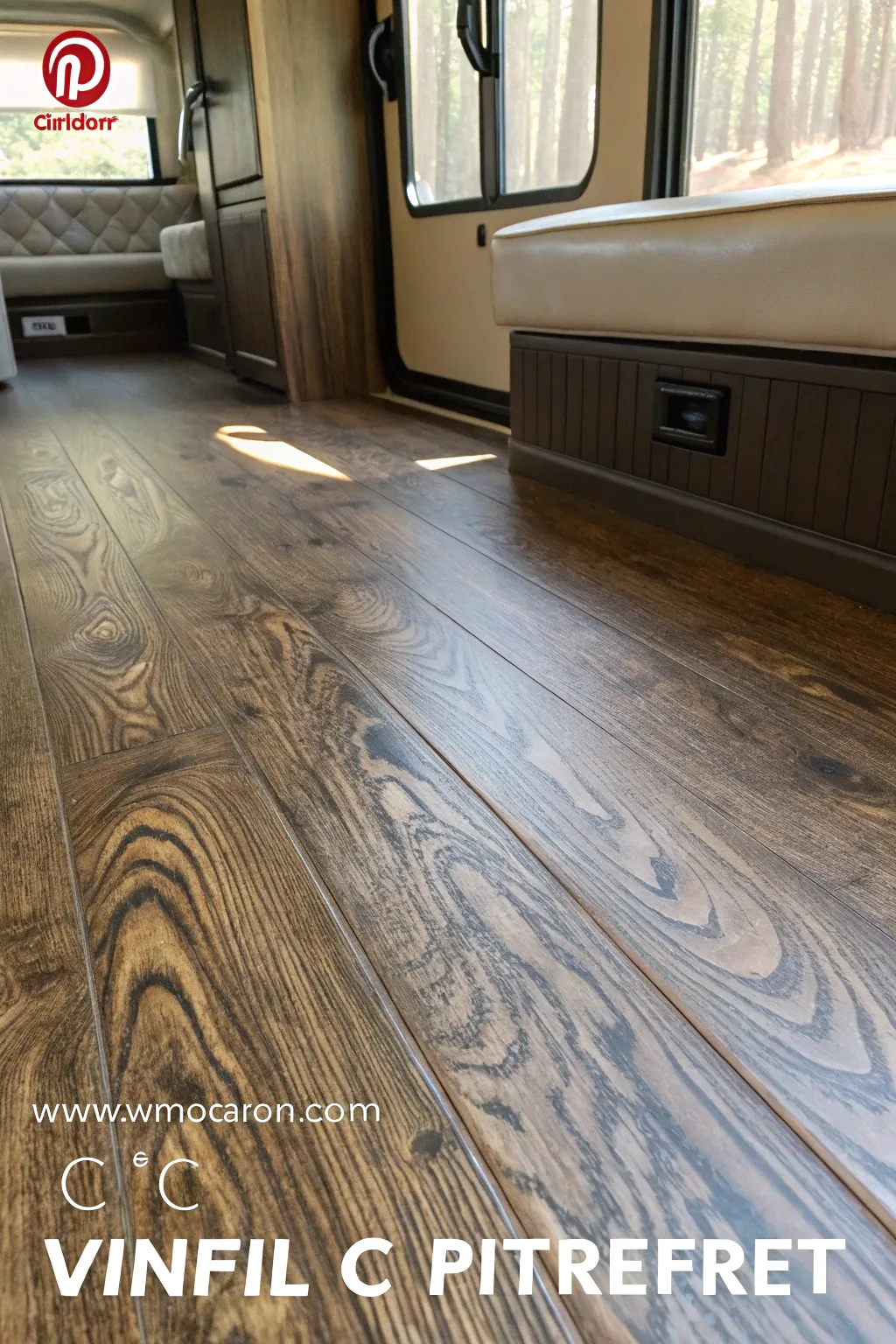 Elevate your RV's interior with stunning vinyl flooring that combines style and resilience for every adventure.