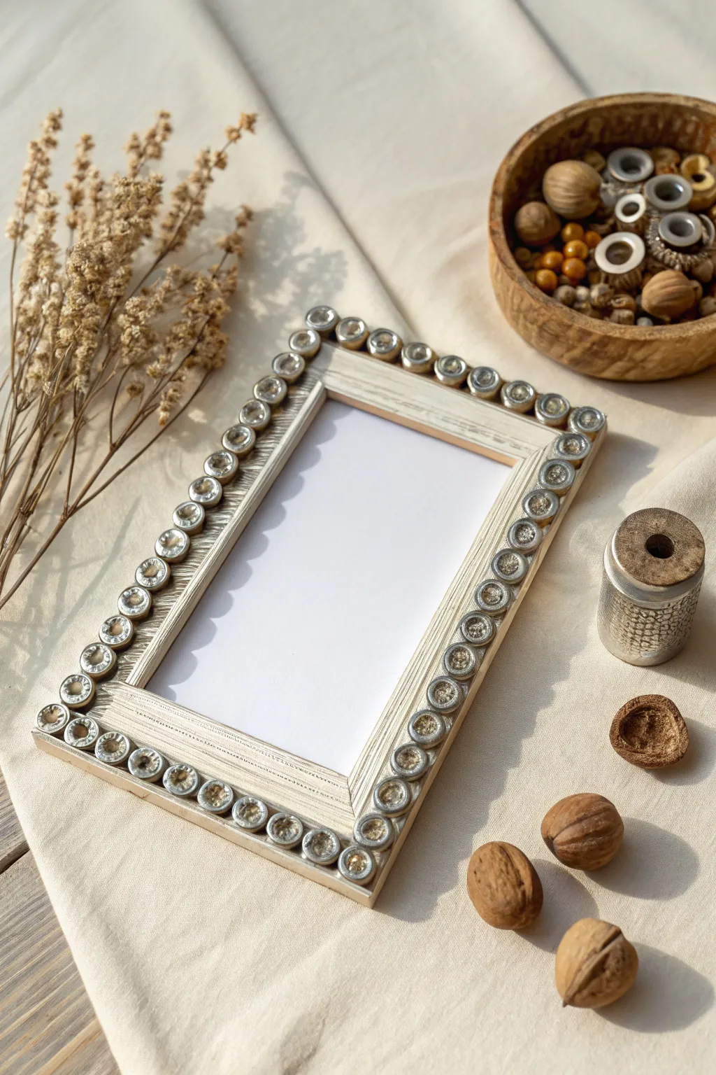 Crafted with Love: A Nuts and Bolts Picture Frame for Dad's Workshop