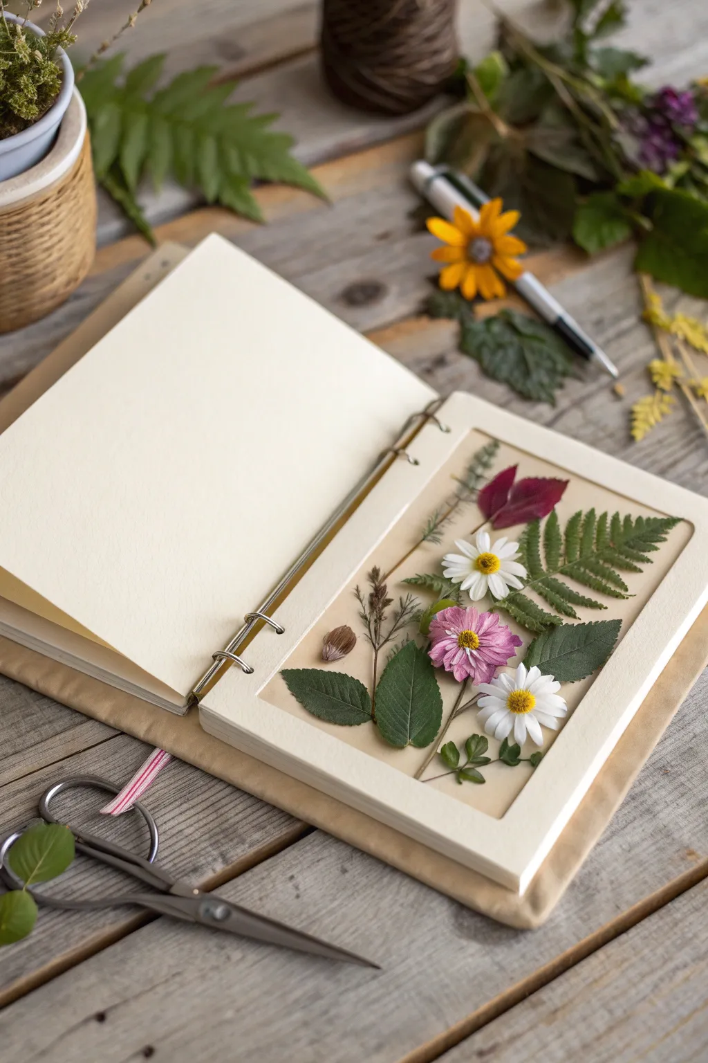 Capture the beauty of nature with your own collage journal—where creativity meets tranquility.