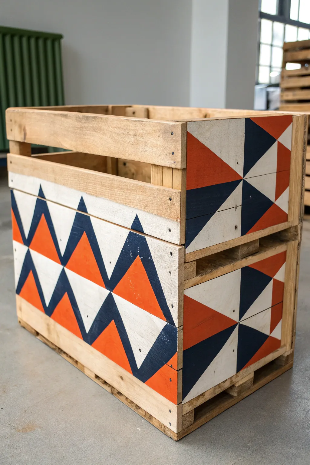 Elevate your space with modern geometric art—where craftsmanship meets contemporary design.