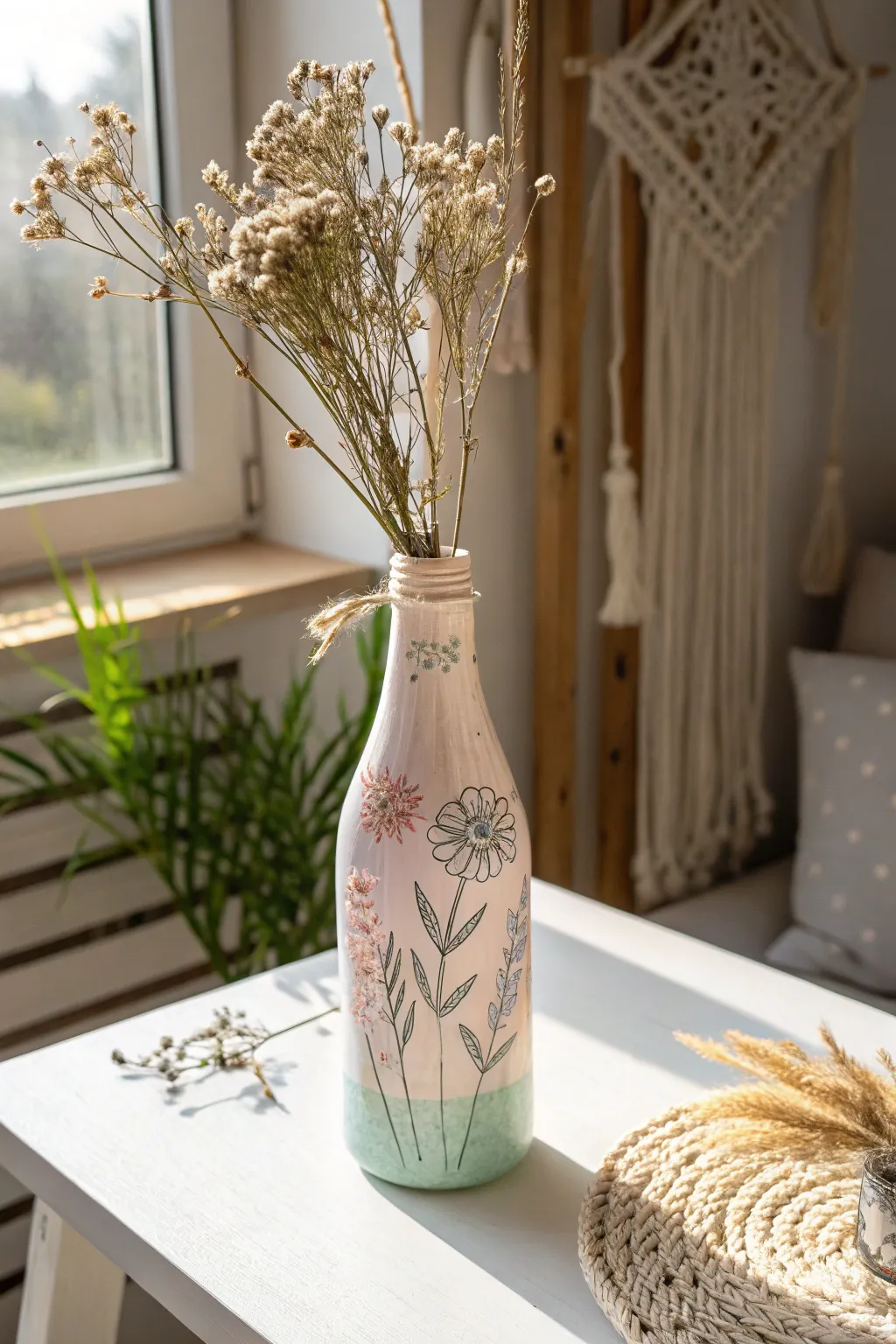 Embrace sustainability and style with a beautifully upcycled vase perfect for the minimalist heart.
