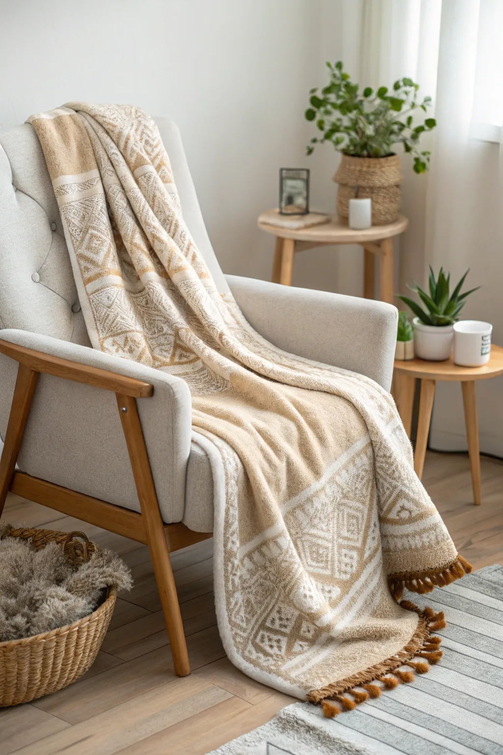 Wrap yourself in warmth and style with this easy-to-make no-sew blanket, perfect for cozy evenings at home.