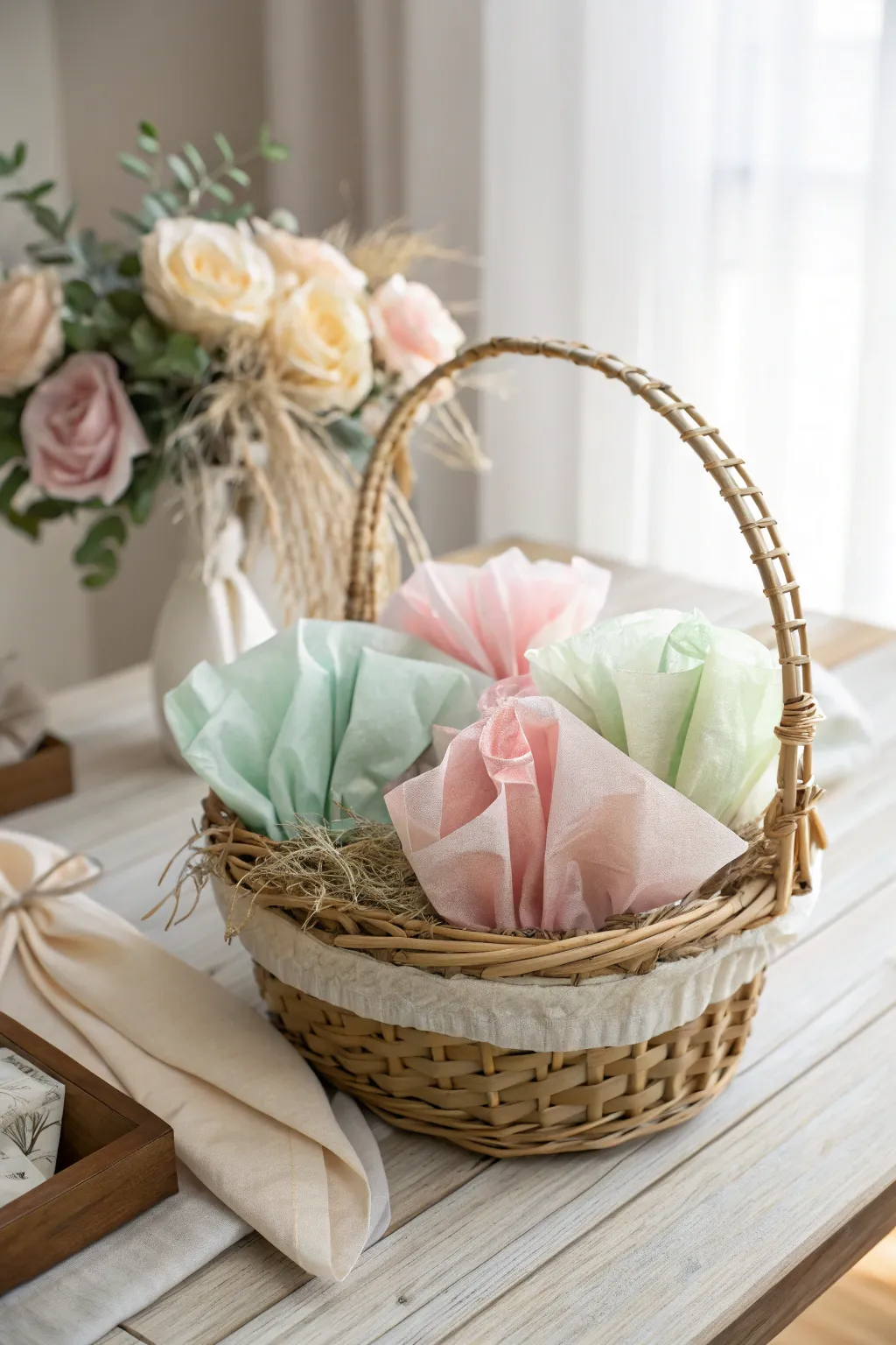 Elevate your gift-giving with layers of pastel perfection. 🎁✨ #MinimalistGifting #BohoChic
