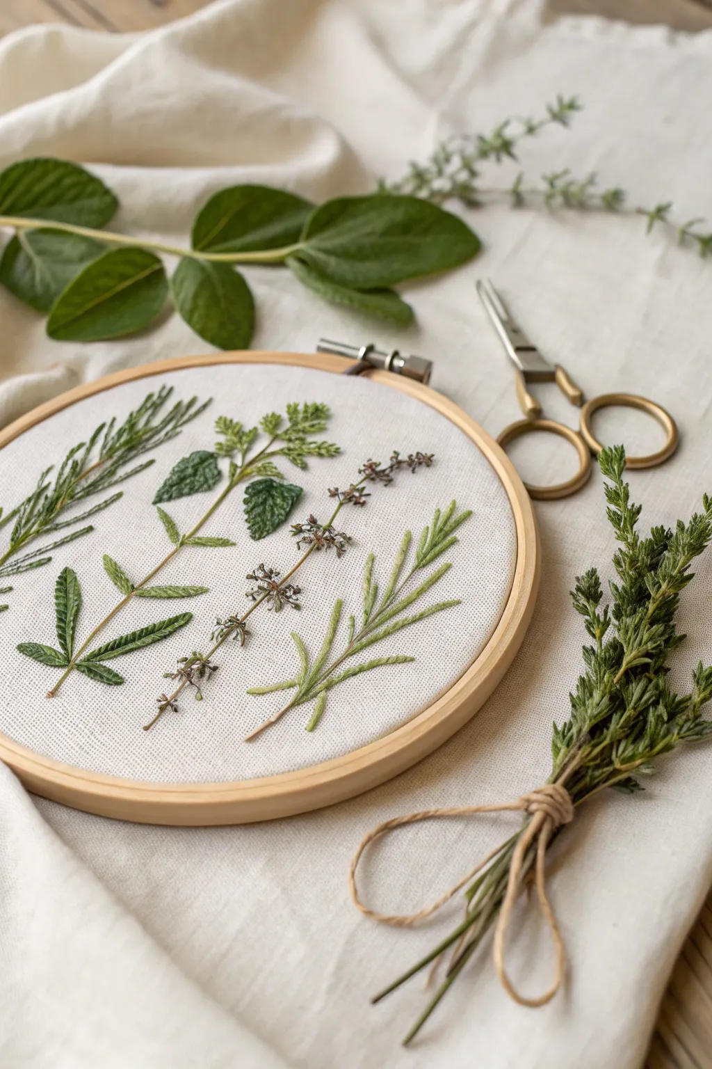 Embrace the beauty of nature with this Herb Garden Sampler cross stitch, where simplicity meets artisan charm.