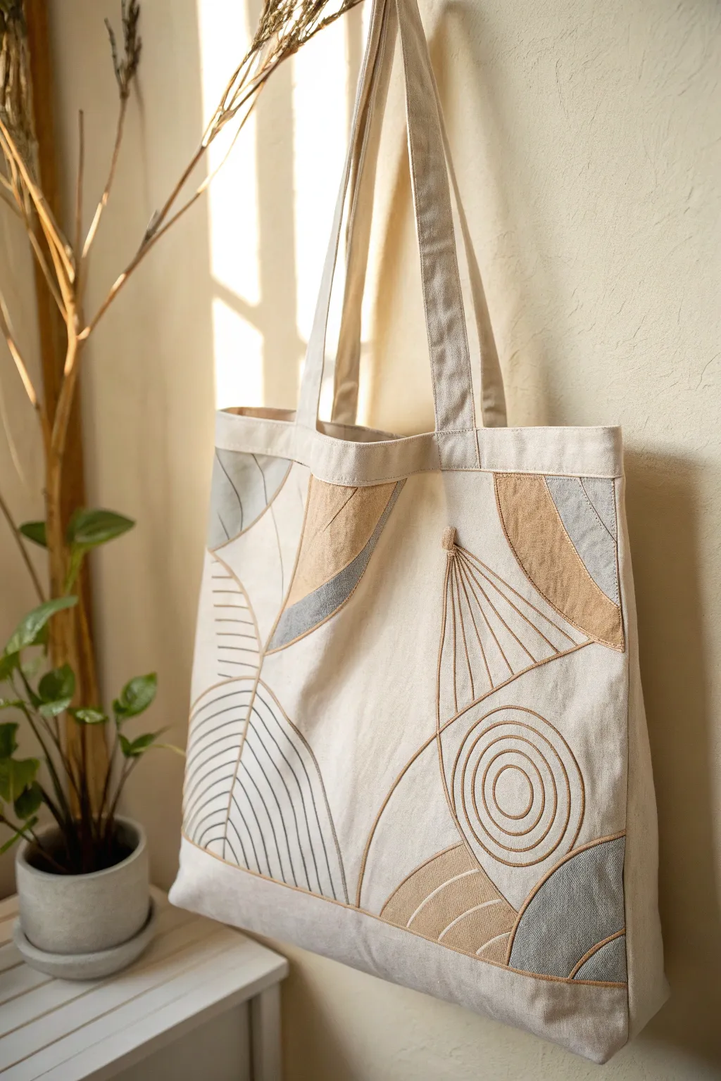 Embrace the beauty of simplicity with a custom tote that speaks volumes through minimalist design.
