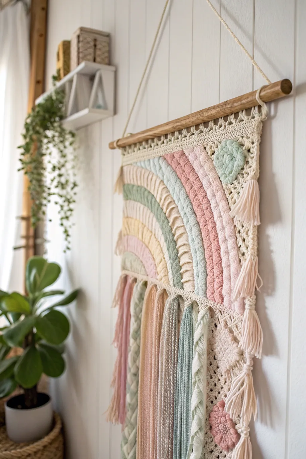 Breathe new life into fabric scraps with charming upcycled art. Discover the beauty in simplicity and craftsmanship.