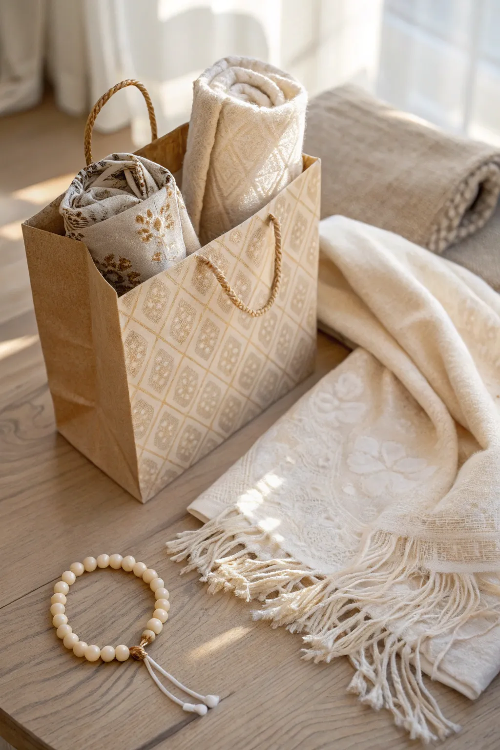Elevate your gift with charming accessories that speak to style and simplicity.