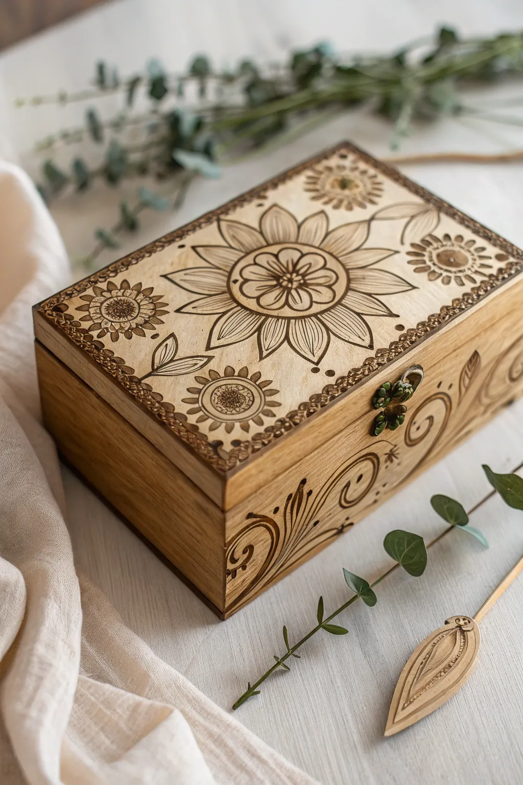 Discover the art of woodburning: a beautiful blend of craftsmanship and nature.