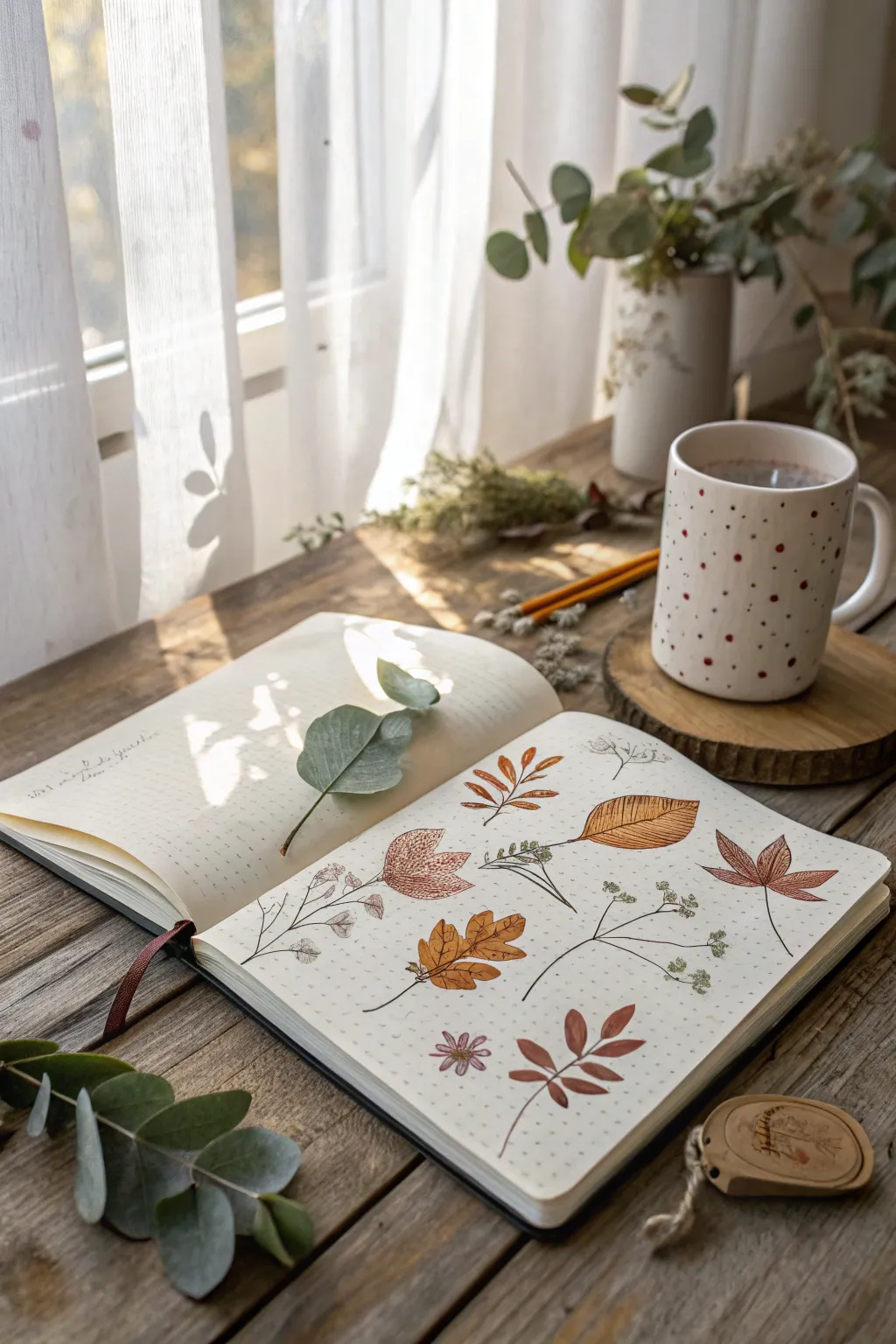 Embrace the changing seasons with stunning journal designs that capture nature's beauty.