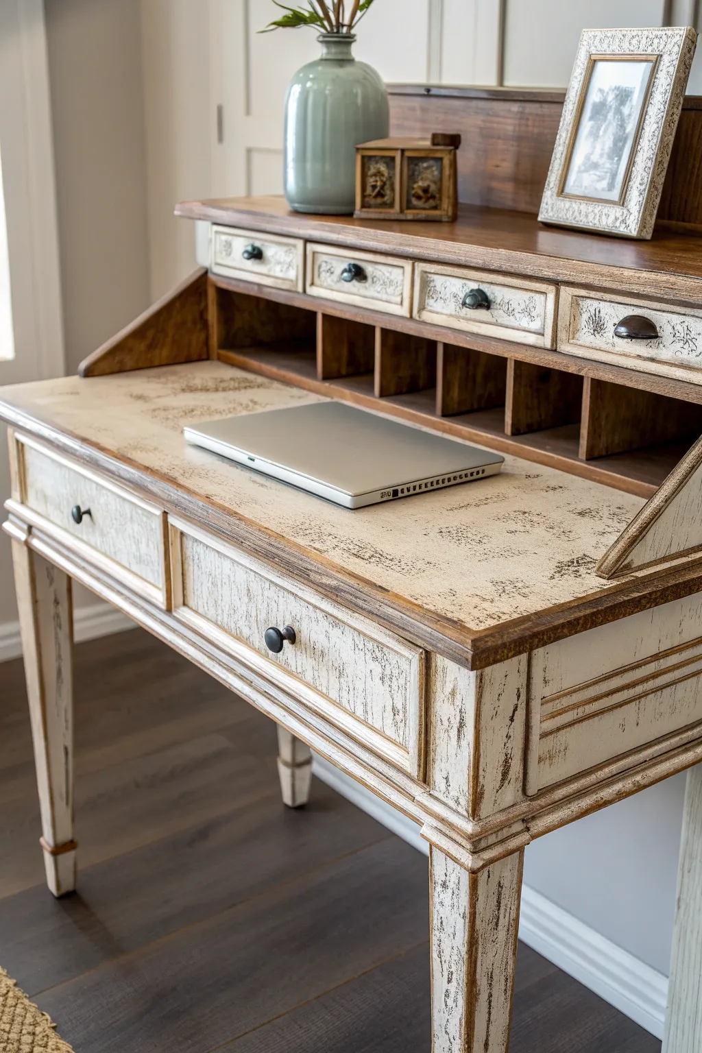 Transform your workspace with a touch of vintage charm through expert craftsmanship.