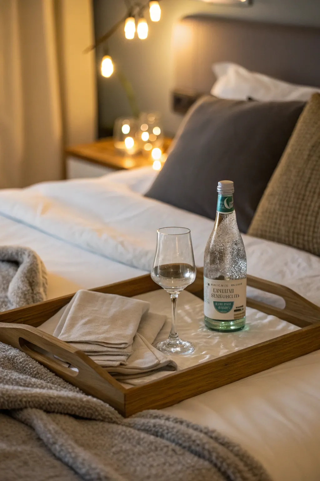 Raise a glass to relaxation with your favorite beverage.
