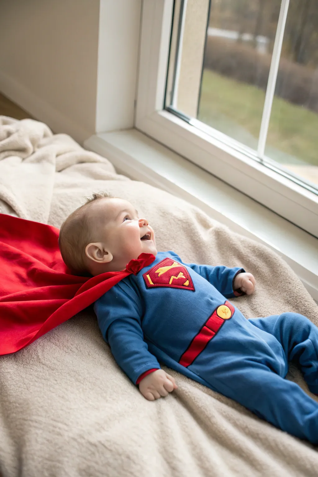 Little Hero: Capturing the magic of your baby's first adventures in a charming, minimalist style.