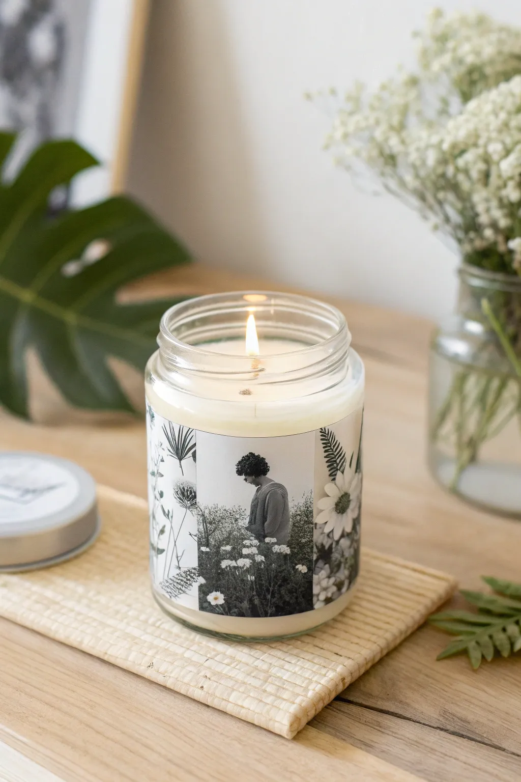 Illuminate your space with memories—transform candle jars into personal keepsakes.