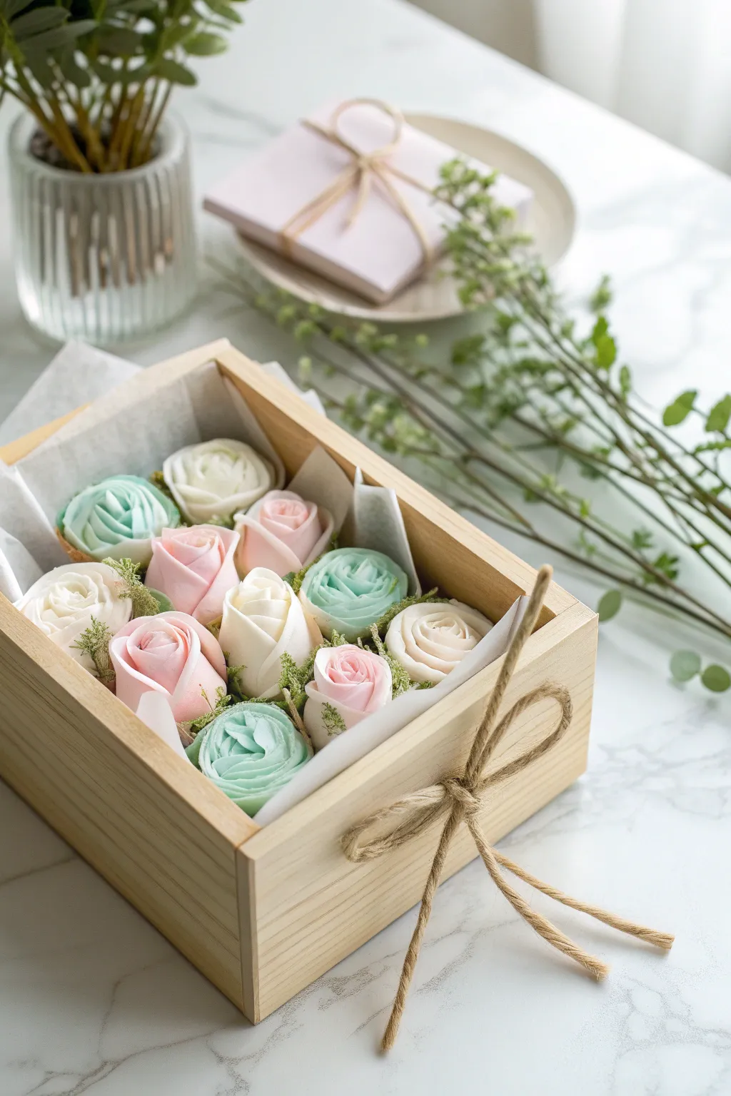 Sweet Elegance: A Candy Bouquet for the Minimalist Soul.