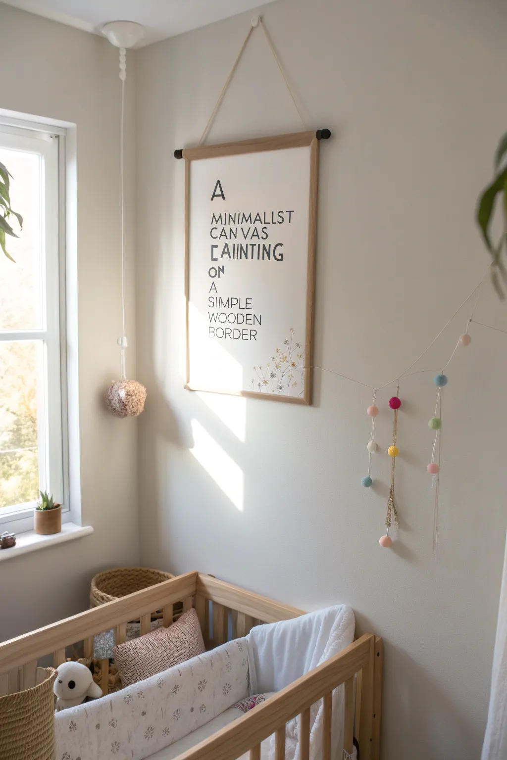 Inspire your little one with this beautifully crafted motivational canvas, a perfect blend of minimalist elegance and heartfelt encouragement.