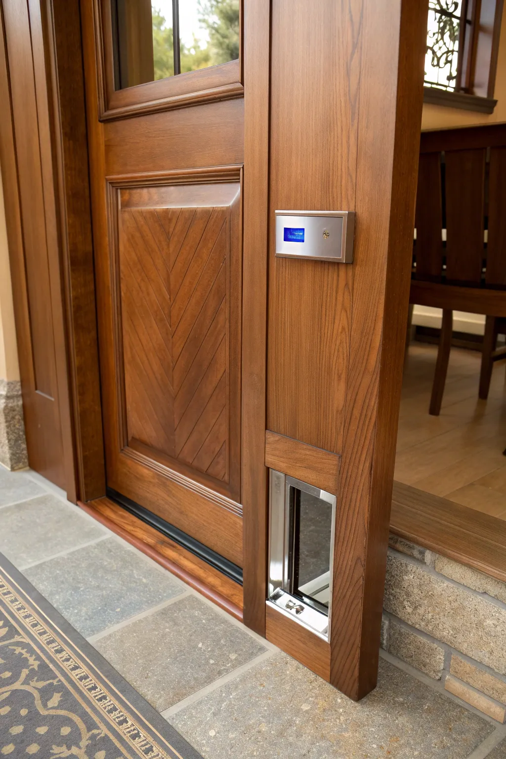 Elevate your pet's entryway with a touch of modern magic and timeless craftsmanship.