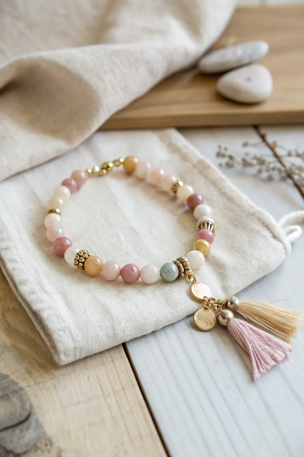 Effortless elegance: Craft your own charm bracelet with ease and style.