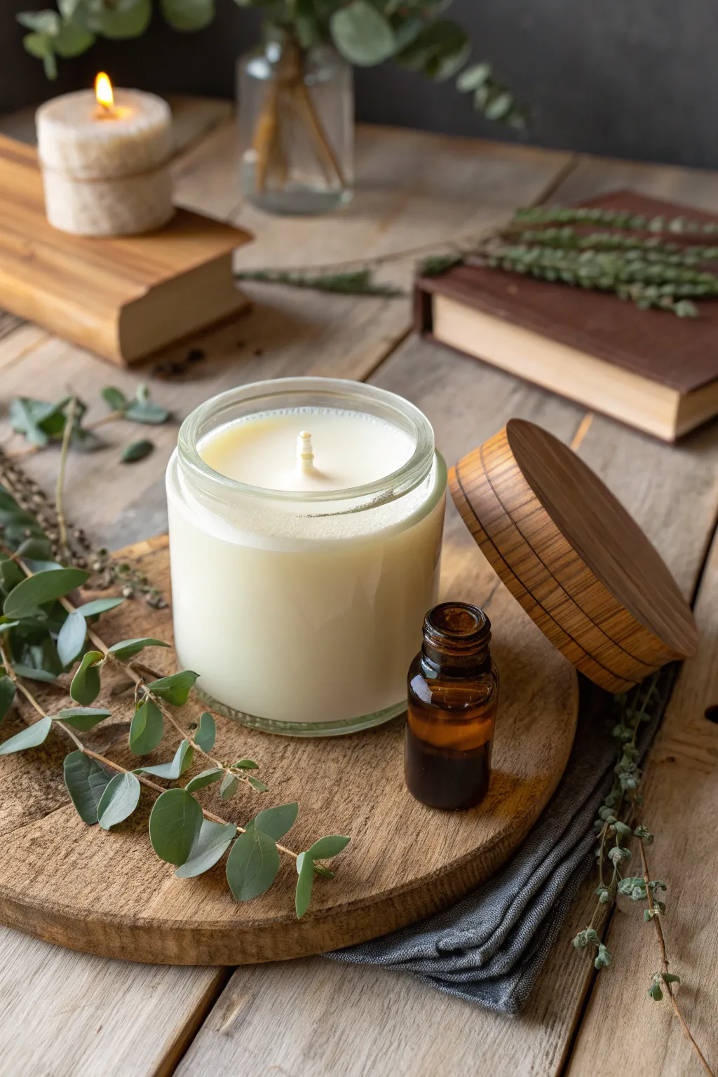 Illuminate your holiday season with the warmth of handcrafted elegance: Custom Scented Candles.