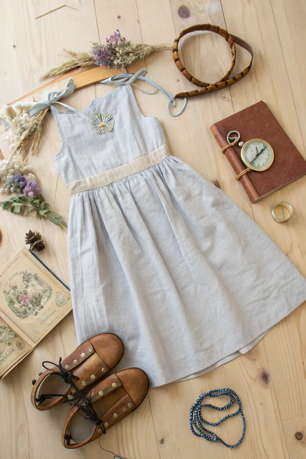 Embrace the magic of your favorite storybook character with this elegant DIY costume idea. Perfect for the creative soul who cherishes simplicity and natural beauty. 🌿📚✨