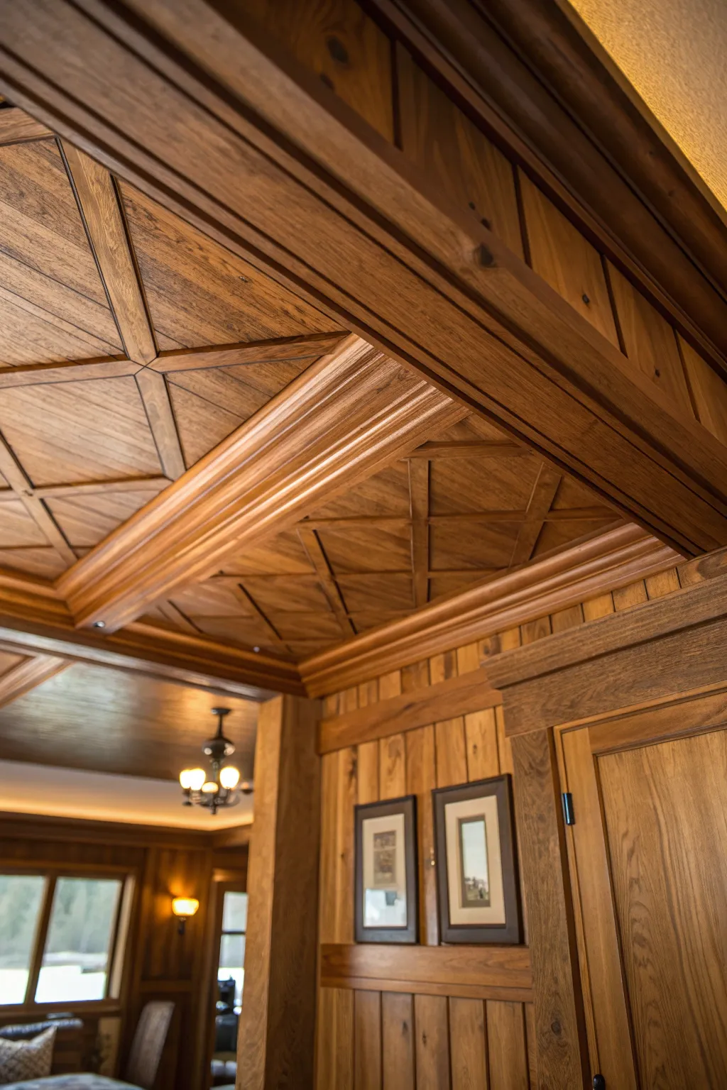Transform your space with the rustic elegance of wood panel wonders.