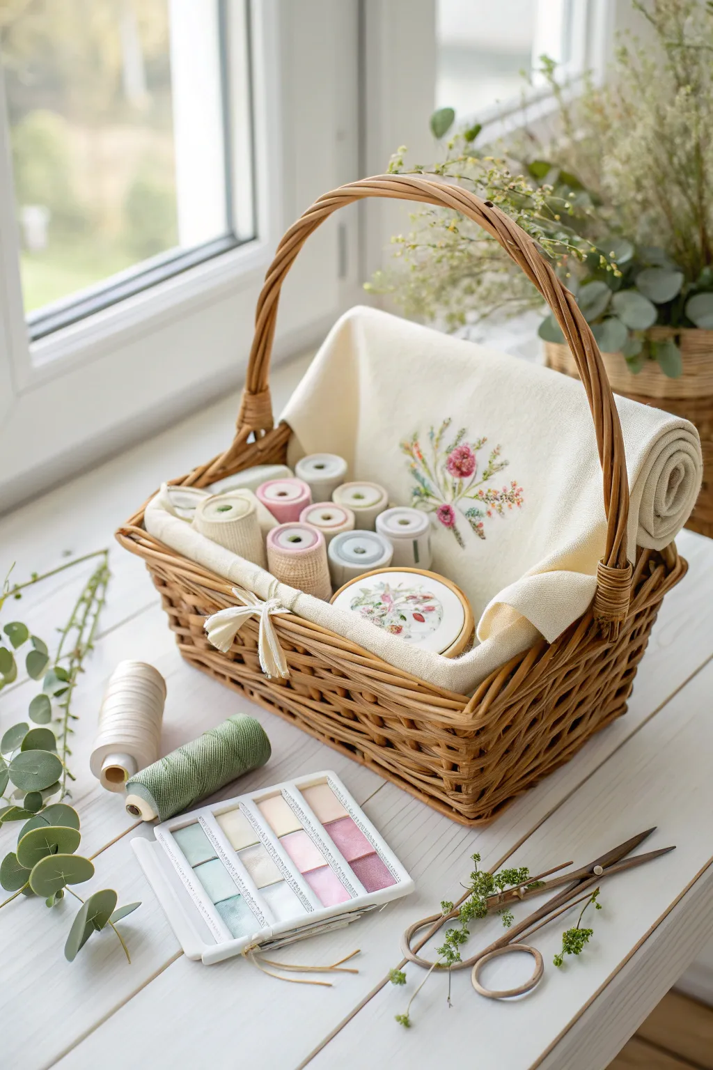 Craft a heartfelt gift with this personalized DIY kit, perfect for creative afternoons. 🌿🧵🎨 #MothersDayGift #ScandiBoho