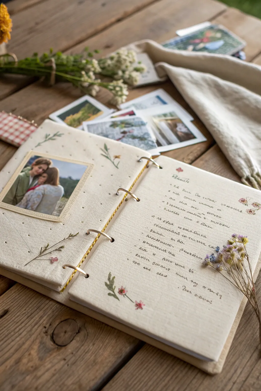 Craft a personalized recipe book that reflects love and memories, perfect for Mother's Day.