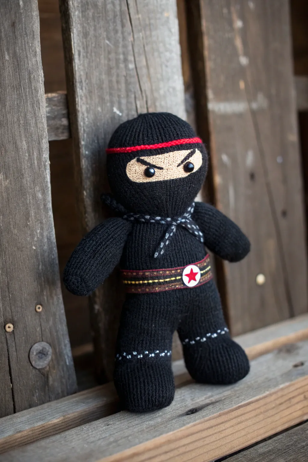 Unleash your inner craftsman with this unique sock ninja doll – the perfect blend of creativity and skill.