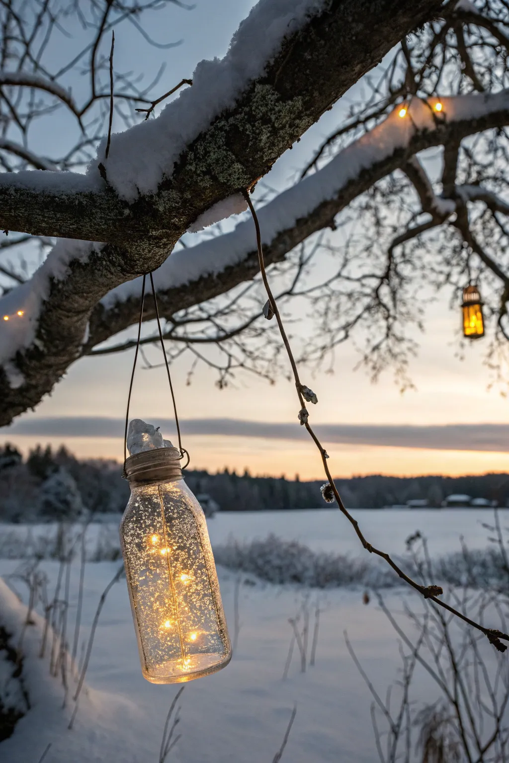Transform your garden into a winter wonderland with these enchanting DIY giant fairy lights.