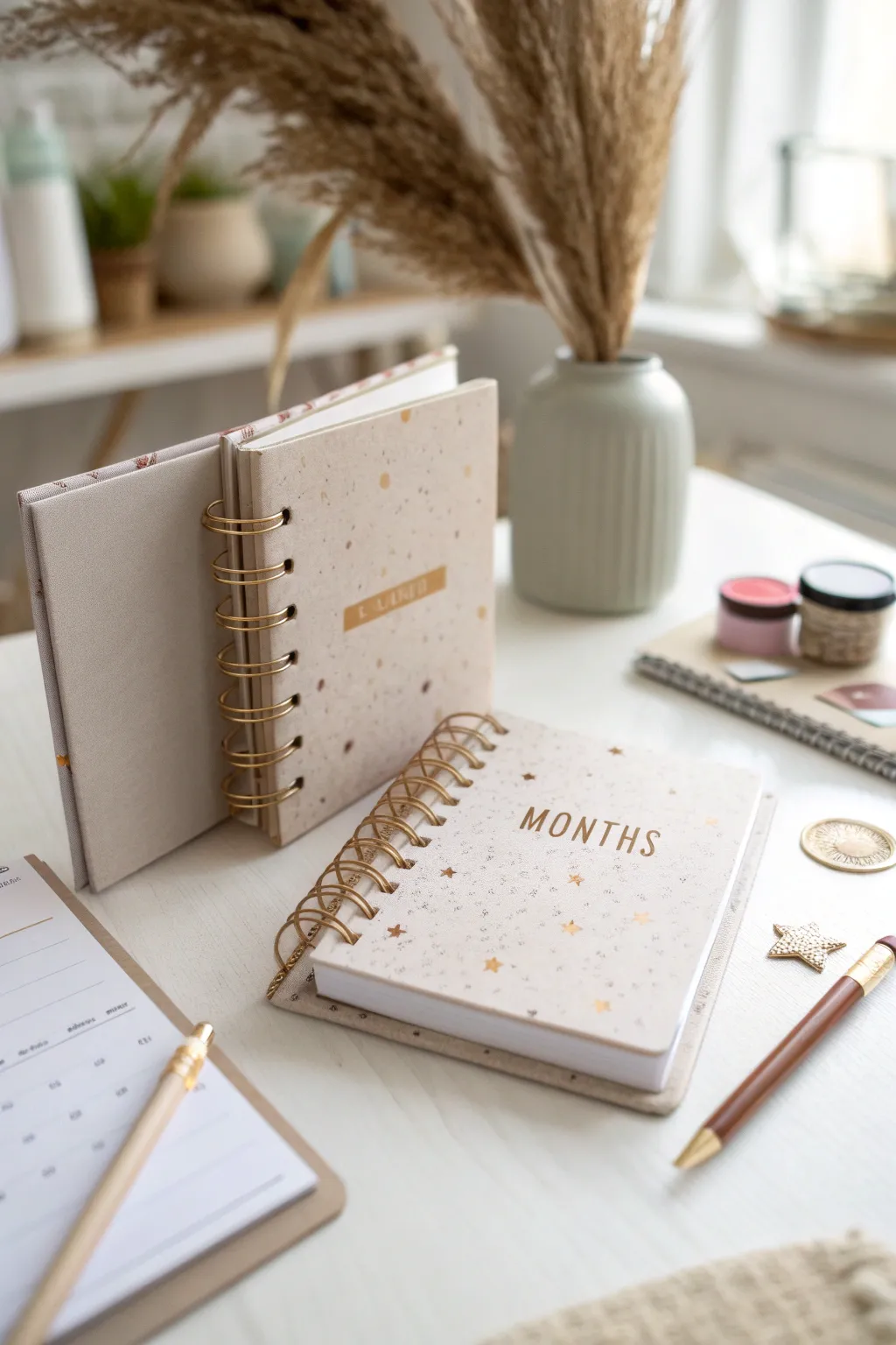 Elevate your planner game with these elegant DIY tab dividers—where minimalism meets boho charm.