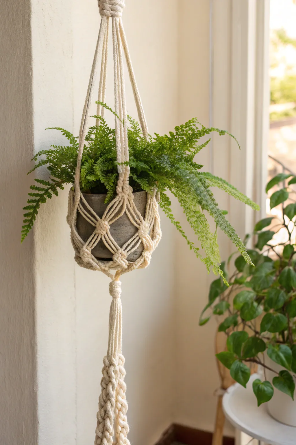 Elevate your space with a touch of green magic. 🌿 #DIYPlantGift #ScandinavianBoho