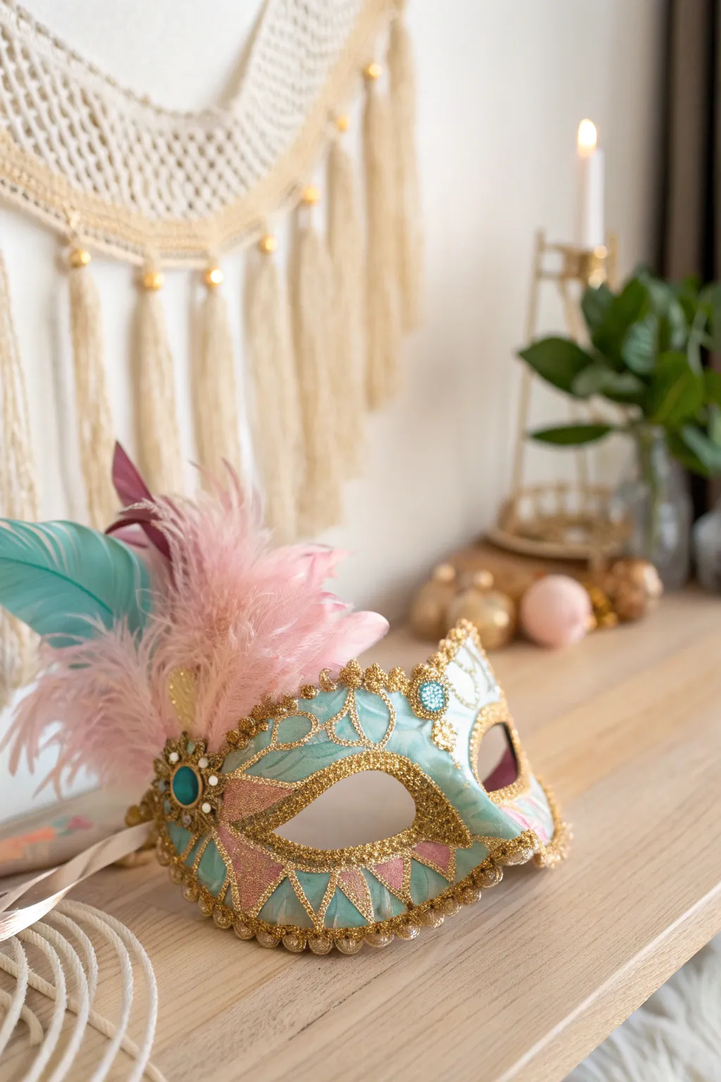 Elevate your carnival style with a DIY mask that's as unique as you are. 🌟 #CraftYourCarnival