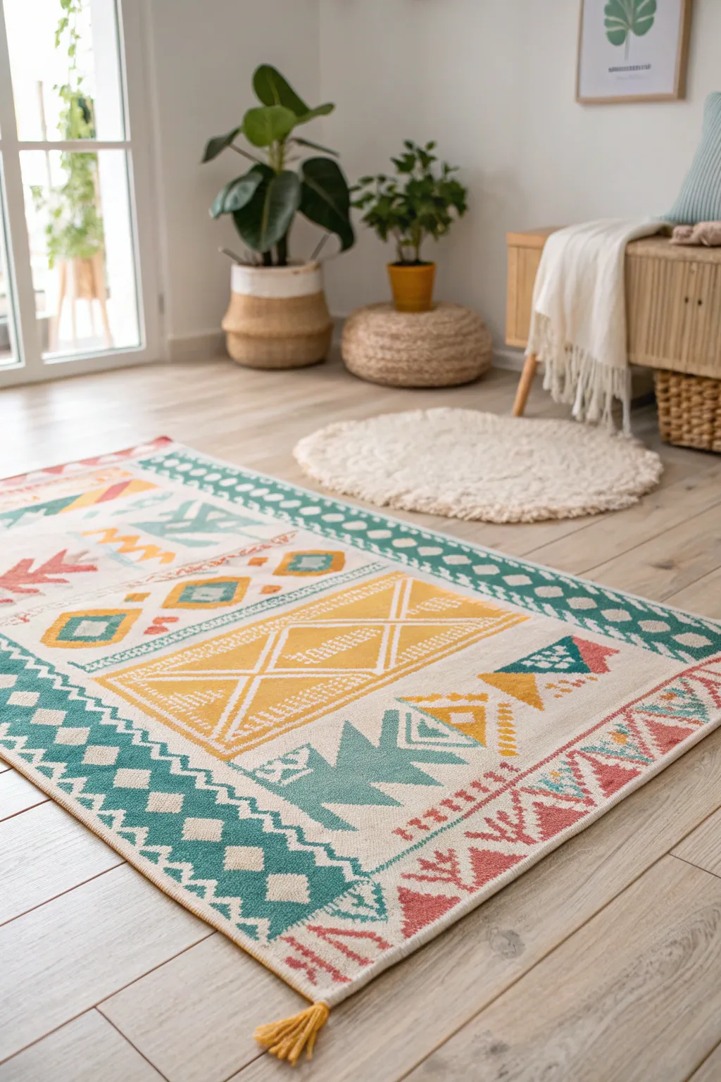 Transform your space with a splash of color and playful patterns.