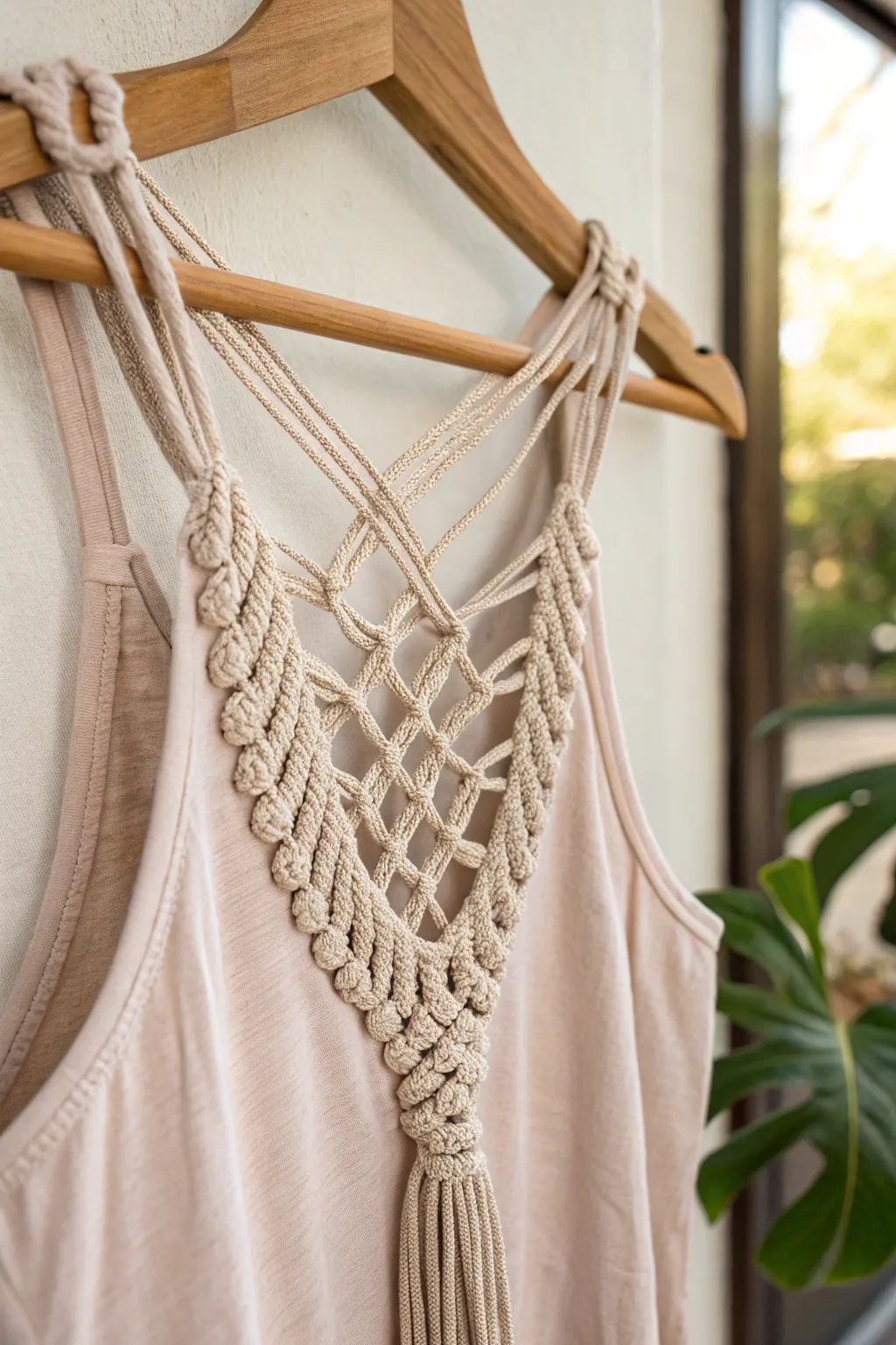 Elevate your style with a stunning knotted back design - simplicity meets sophistication.