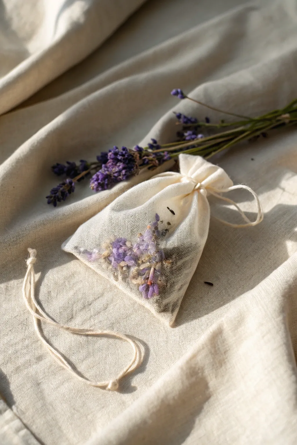 Transform your tea time with the natural beauty of lavender-scented sachets. Perfect for a serene brew or a fragrant drawer.