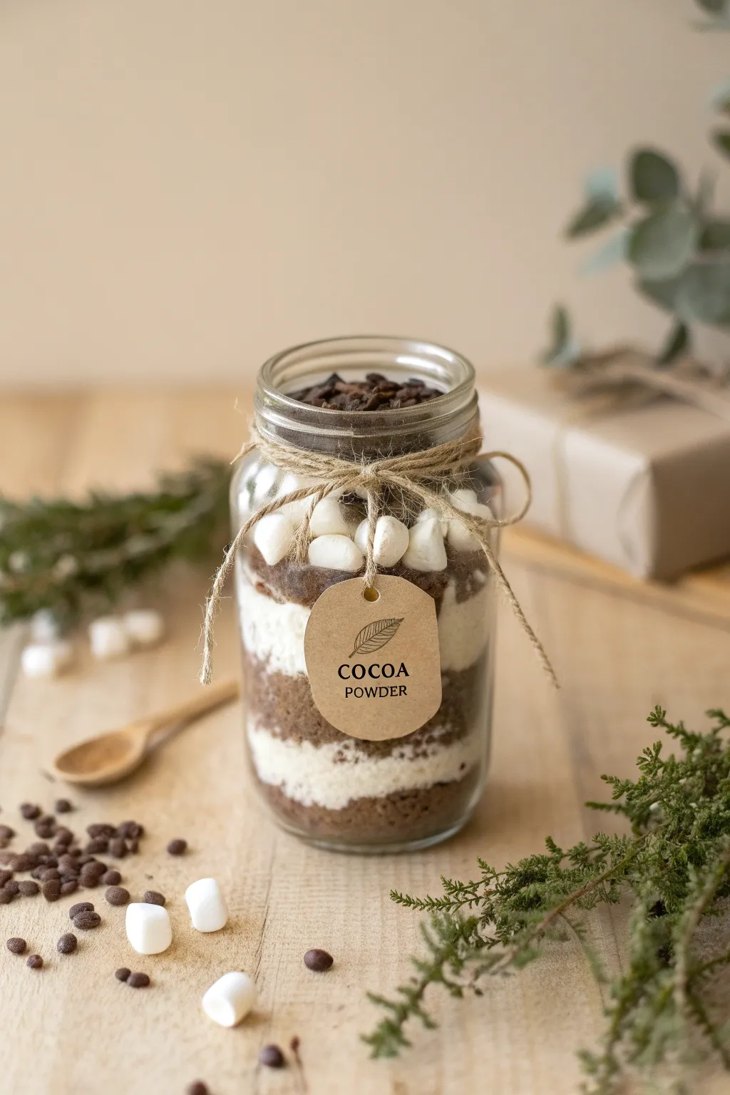 Gift your favorite teacher a touch of cozy luxury with this gourmet hot chocolate mix in a beautifully layered jar. Perfect for savoring those quiet moments.