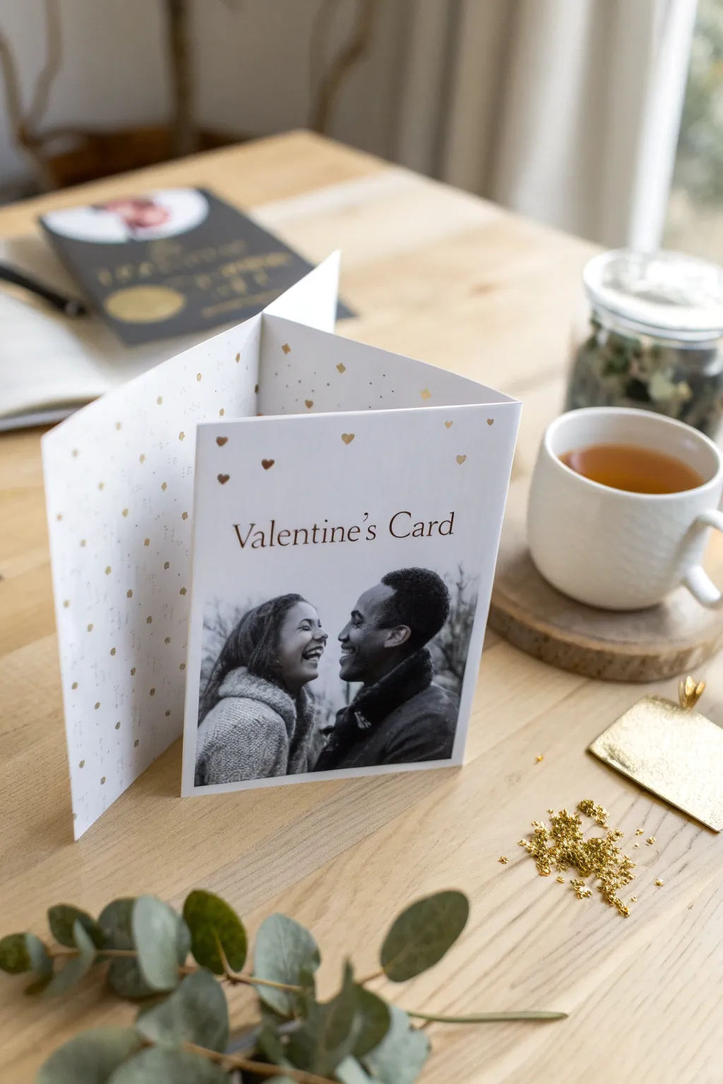Capture cherished moments with a personalized photo card – a simple yet heartfelt way to show your love.