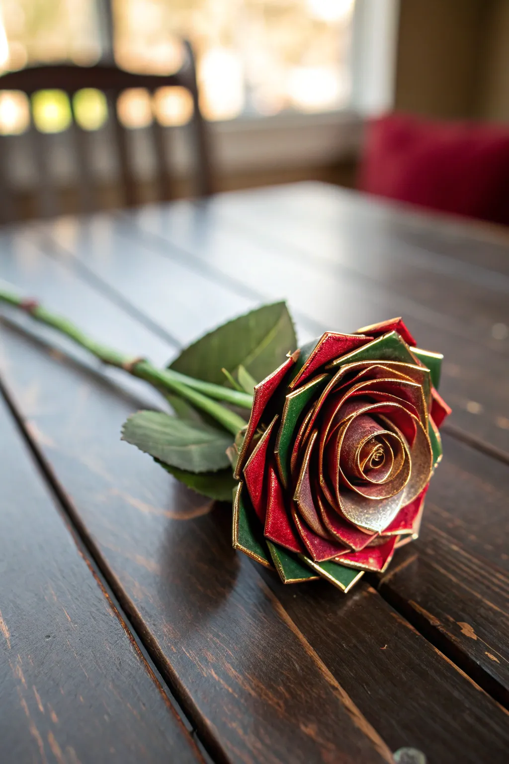 Transform ordinary into extraordinary with handcrafted duct tape flowers that never wilt.