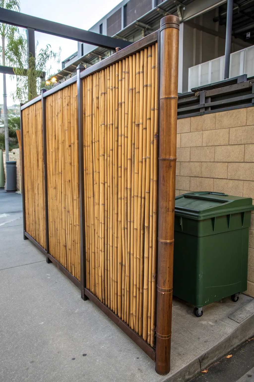 Elevate your space with bamboo privacy panels that blend functionality and style effortlessly.