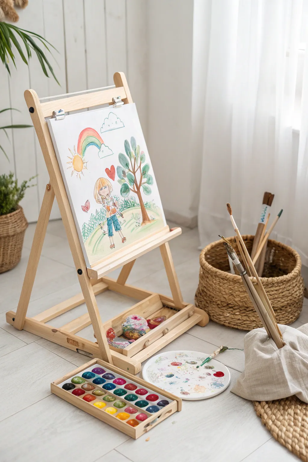 Unleash their imagination: Storytelling through the strokes of a brush.