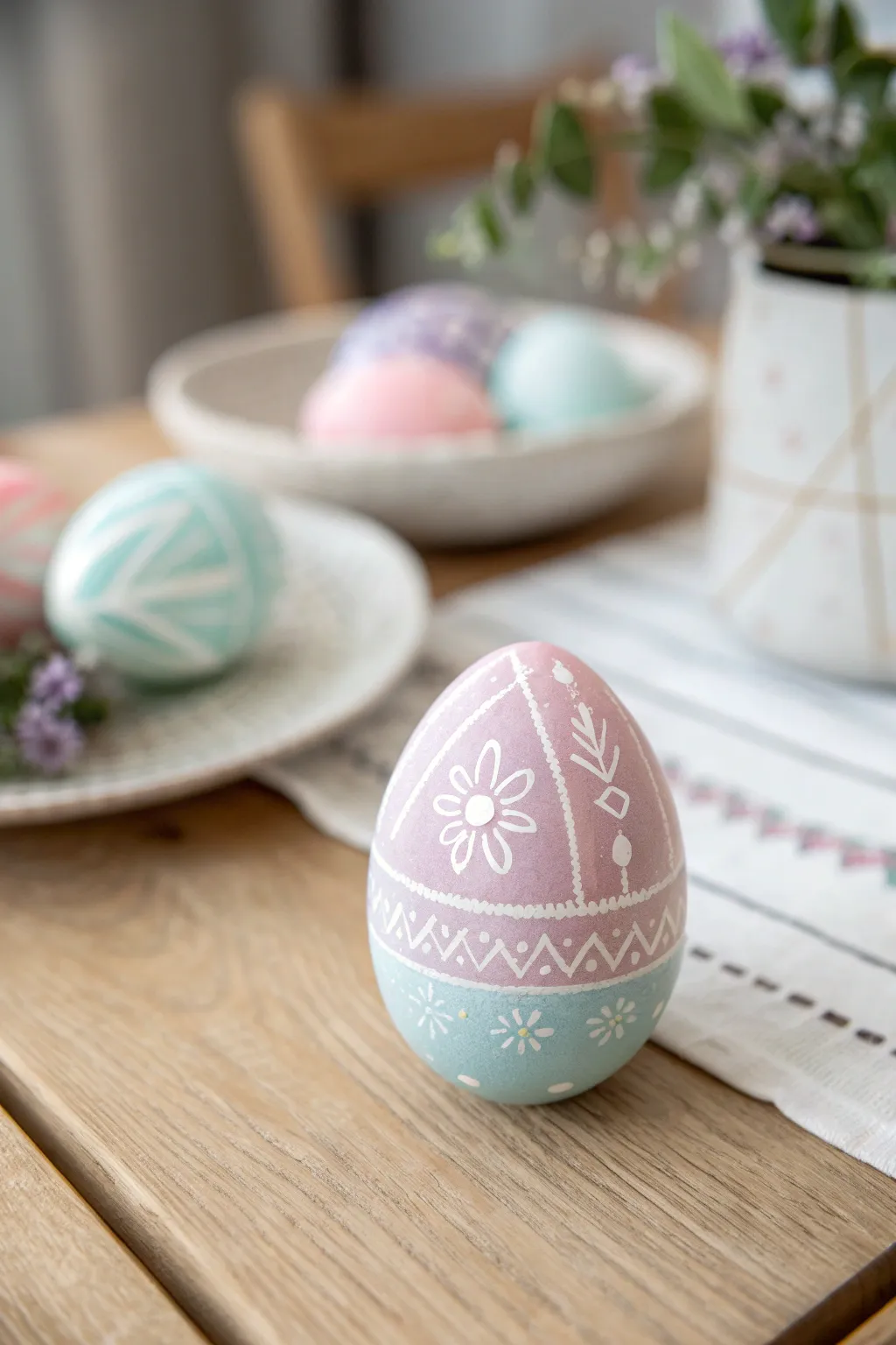 Discover the art of pastel perfection this Easter with minimalist elegance.