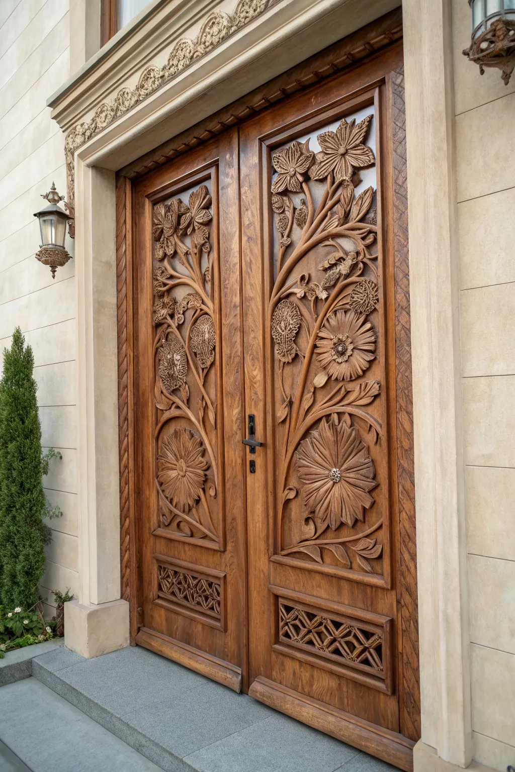 Transform your entryway with nature-inspired craftsmanship that brings the beauty of the outdoors inside.