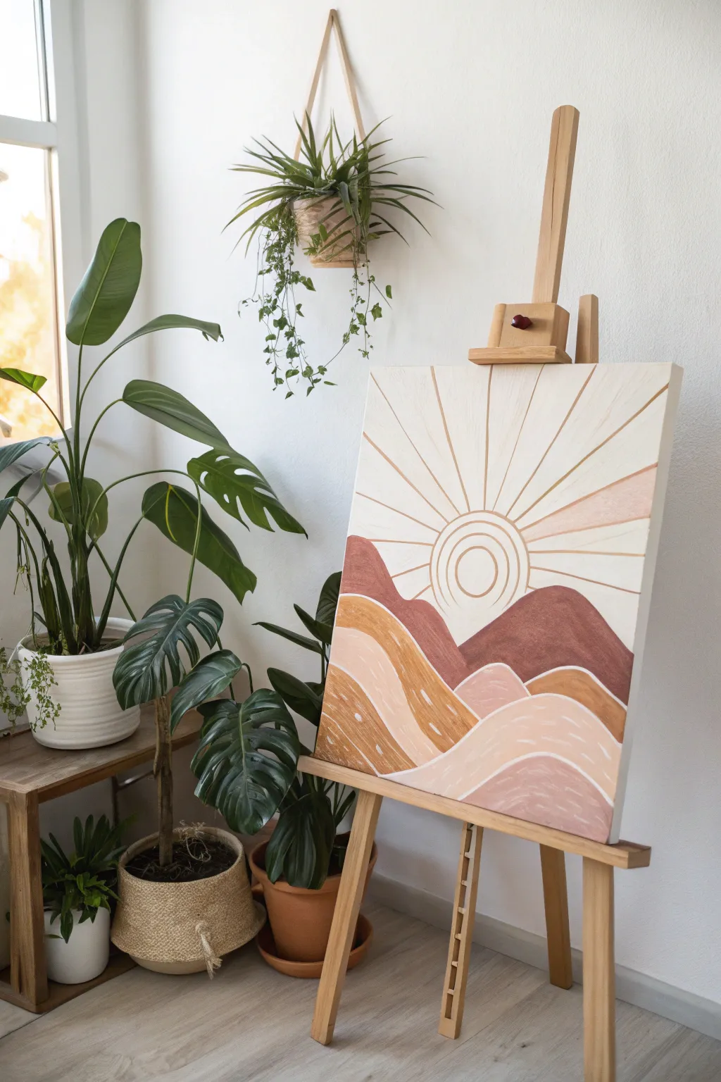 Bring tranquility into your home with these nature-inspired painting ideas. 🌿✨