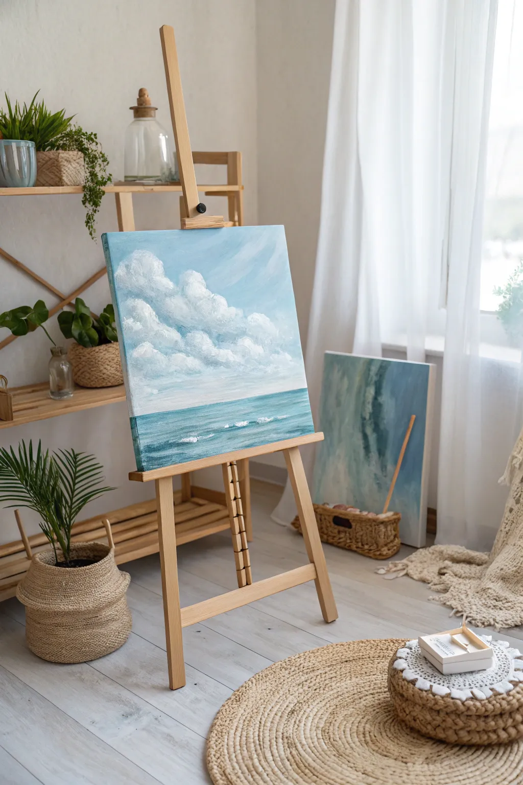 Embrace serenity with a touch of artistry—your own Cloudy Coast inspiration.