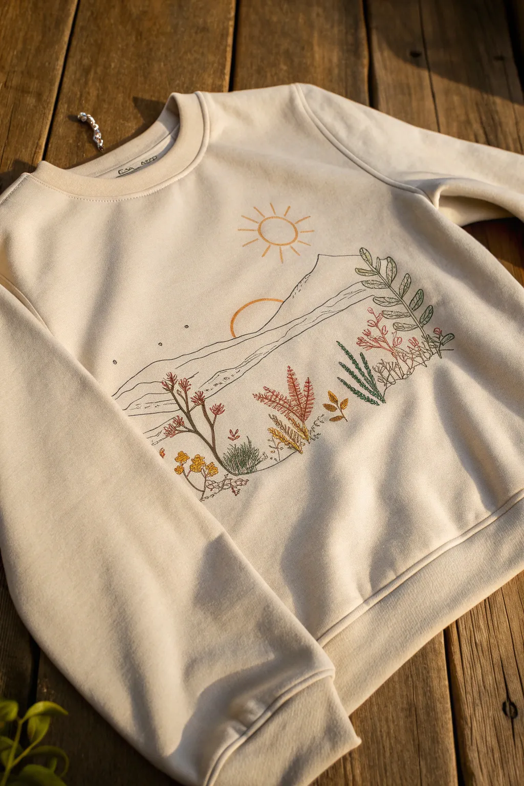Elevate your style with artistic embroidery that speaks to the soul. 🌿✨