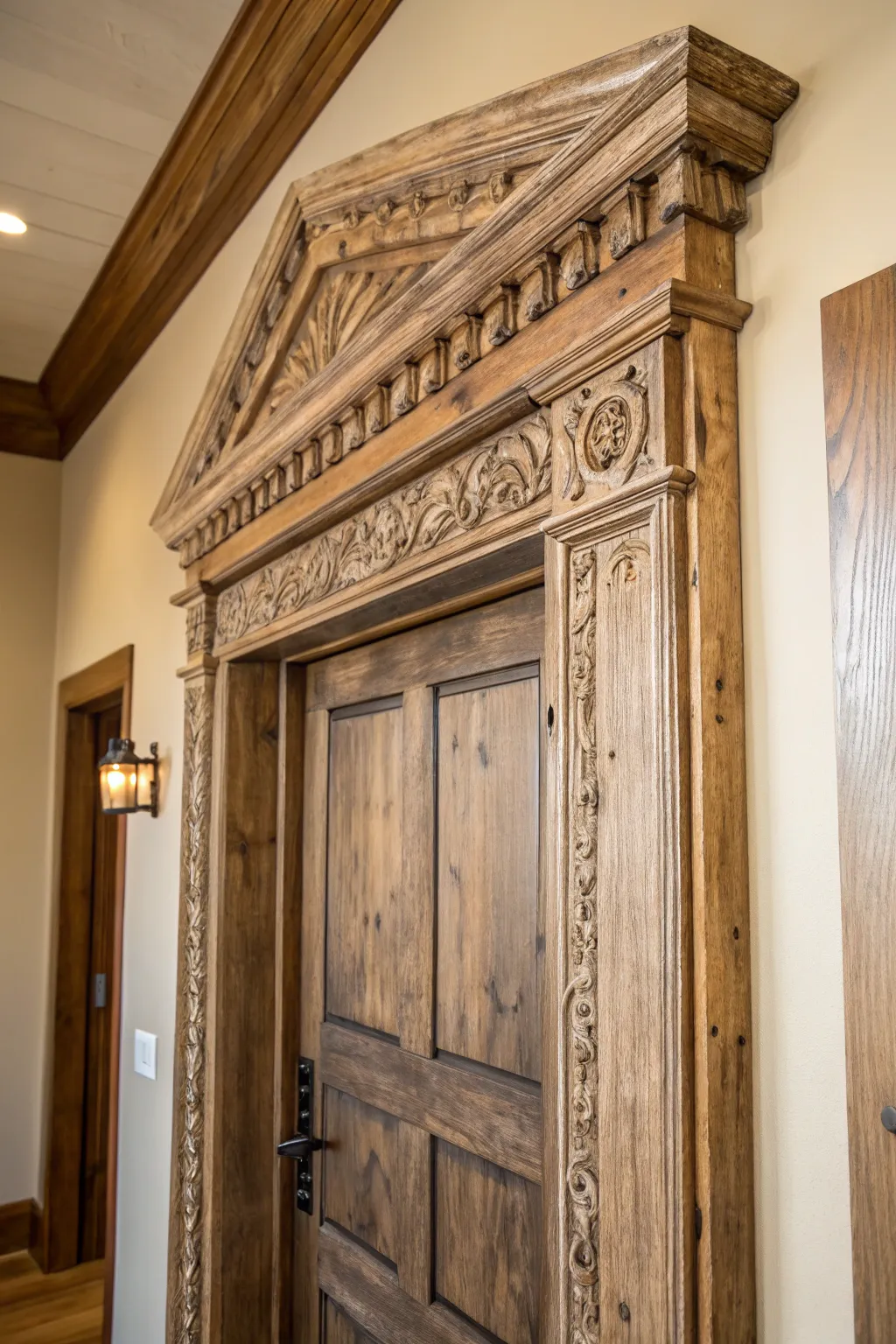 Elevate your farmhouse style with exquisite top molding details.